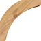 Ekena Millwork 3 1/2"W x 6"D x 6"H Thorton Smooth Knee Brace, Western Red Cedar BRC04X06X06THR00SWR - alternate 3